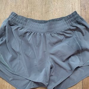 Lululemon lined 4 inch shorts